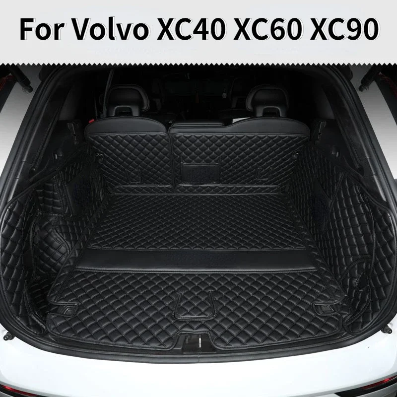 Per Volvo XC90 XC60 XC40 S90 accessori 2023 tappetino per bagagliaio dell\'auto tappetino protettivo impermeabile in pelle fodera per carico interno