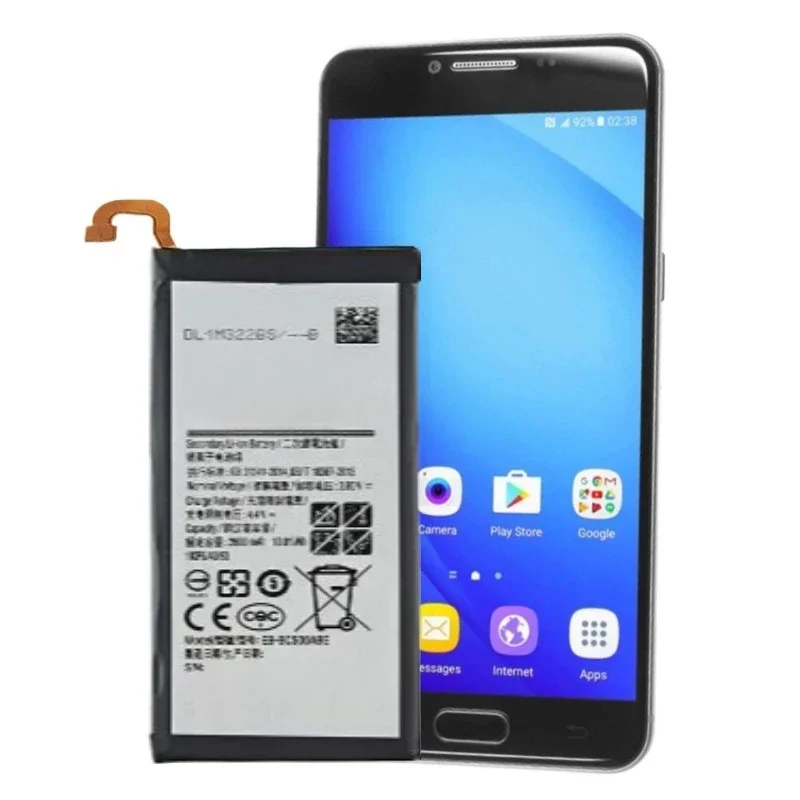Hochwertiger, brandneuer Ersatz-Handy-Akku EB-BC500ABE 3,85 V 2600 mAh für Samsung Galaxy C5 SM-C5000