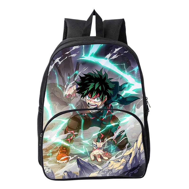 

Рюкзаки My Hero Academy Izuku Deku, школьные сумки для студентов, рюкзак с героями мультфильмов Boku no Hero Academia, аниме-рюкзак для мальчиков и девочек