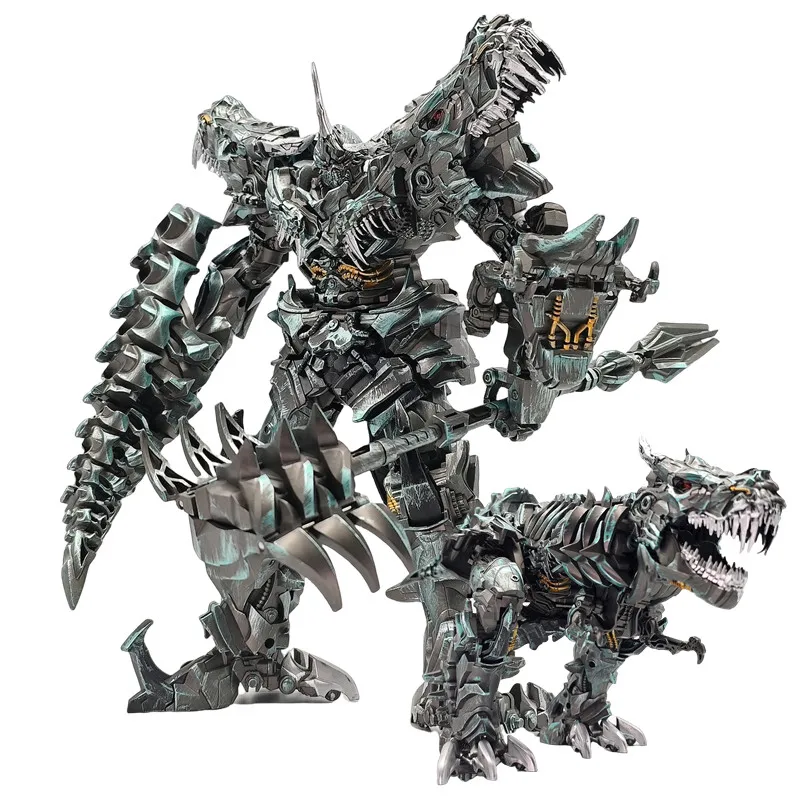 BAIWEI TW1034 Transformation Robot 5 Film version 23cm Dinosaur Grimlock Action Figurine Deformable Toys