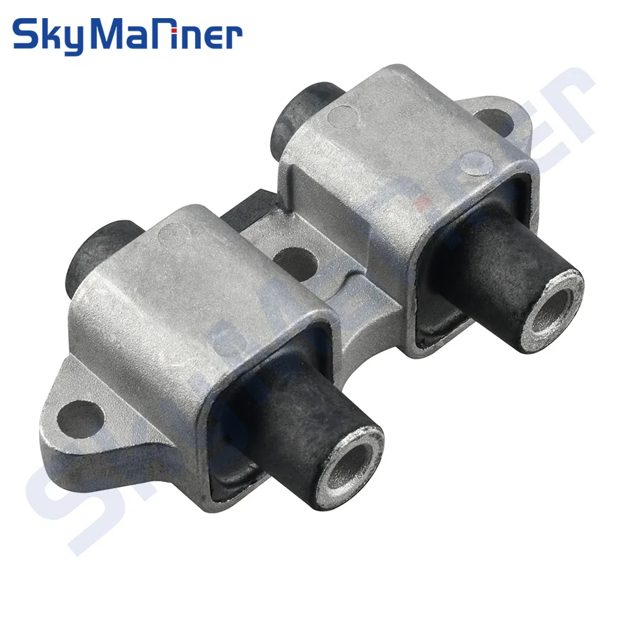 Rubber Mount Upper Side 66T-44514 For Yamaha Outboard 2T E40X 40HP 4T F25 Hidea HDX SEAPRO Parsun T40-02020000 66T-44514-00-4D