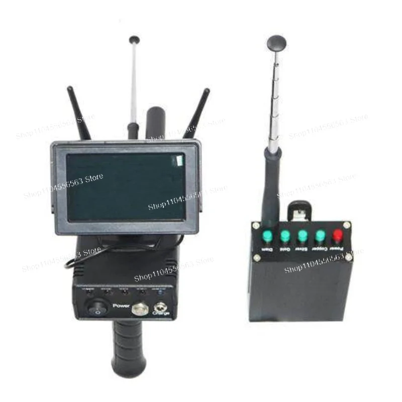 Industrial Metal Detector 3D Large LCD Remote Underground Pulse Detector