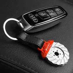 Car Keychain Key Chain Auto Badge Key Ring Accessories For Audi A3 A4 A5 A6 A7 Q2 Q3 Q5 Q7 TT TTS Sline RS4 RS6 B5 8V 8P C6 C8