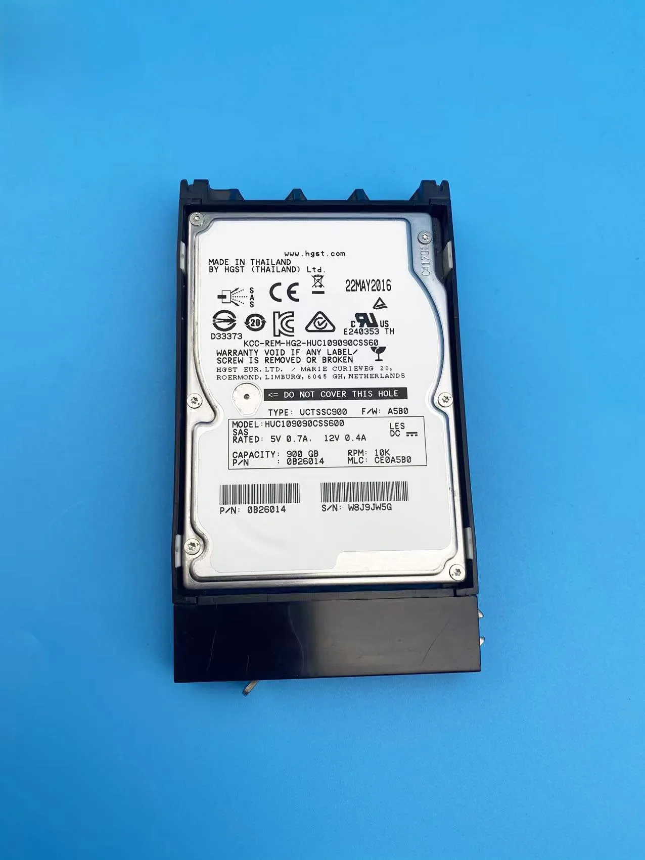 

EMC 900GB 15K SAS OB26014 403-0115-01 hard disk