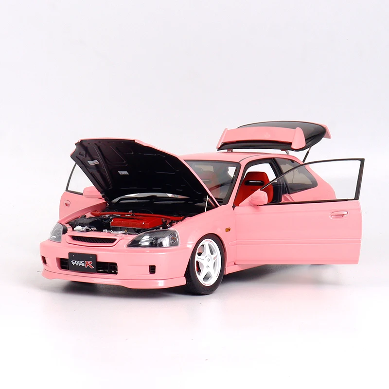 1:18 Die-Cast Honda Civic Type R Ek9 Metal Car Model