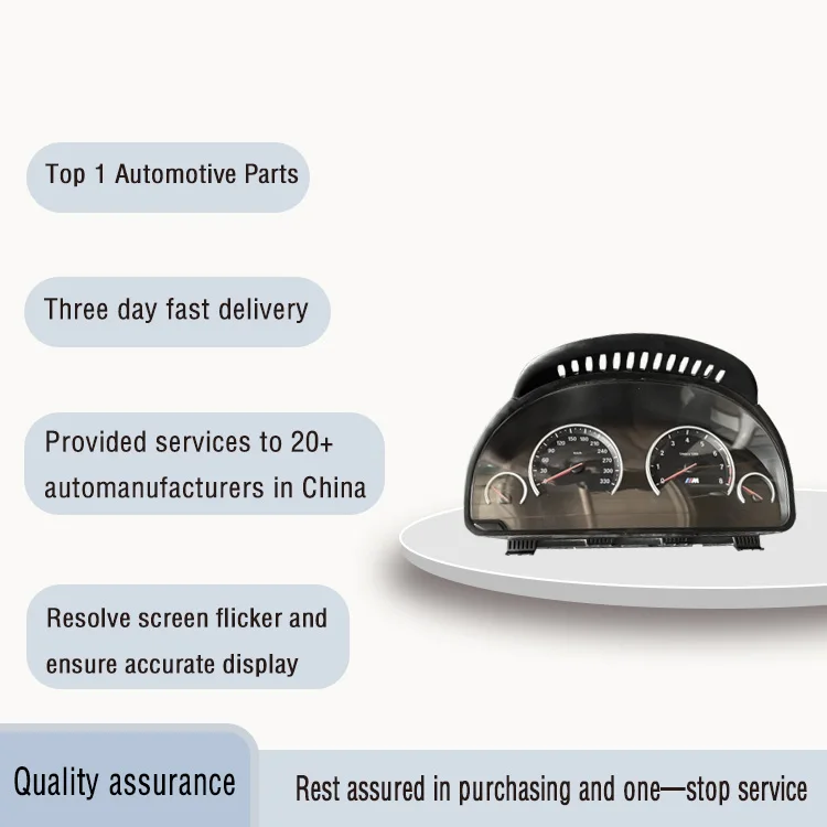 Automotive Semi-LCD Digital Instrument Panel for  5 Series F10 F18  Instrument Upgrade 6 7 Department Cheng Red Needle