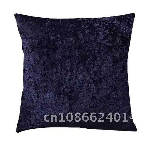 Velvet Cushion Cover Soft Pillow Cover for Living Room Sofa Soft Decorative Kussenhoes Nordic Home Decor Crushed