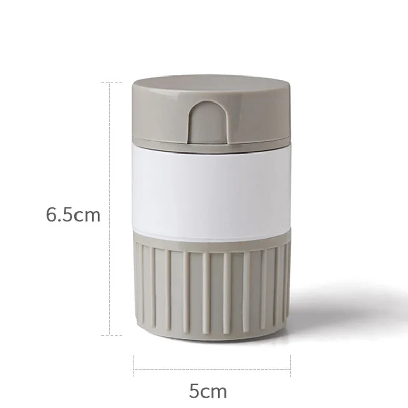 4 em 1 portátil caso pílula medicina divisor pó pastillero moedor cortador de comprimidos caixa de medicina armazenamento recipiente de drogas pillbox