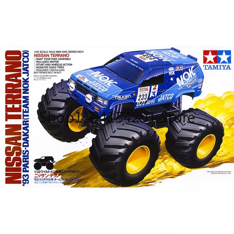 

Оригинальный автомобиль Tamiya 4WD TAMIYA Nissan с большими колесами Monster Truck 17011, Коллекционная модель, подарок на день рождения, игрушка