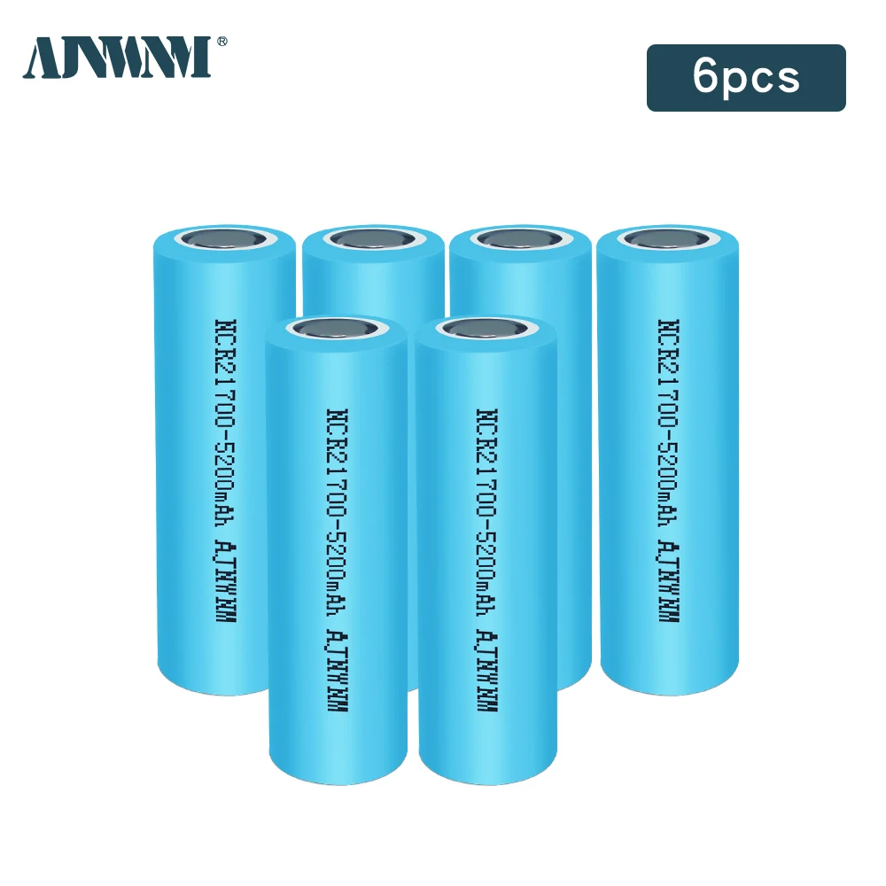 

100% New Original 21700 3.7 v 4800 5200mah 21700 Lithium Rechargeable Battery For Flashlight batteries