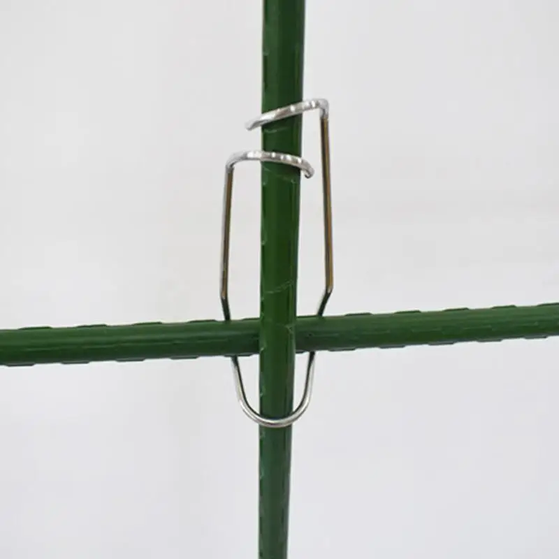 

Plant Trellis Connecting Buckles 10 Pieces Cord Holders Plant Support Clips High-Strength Wire Connectors Fixing Fittings