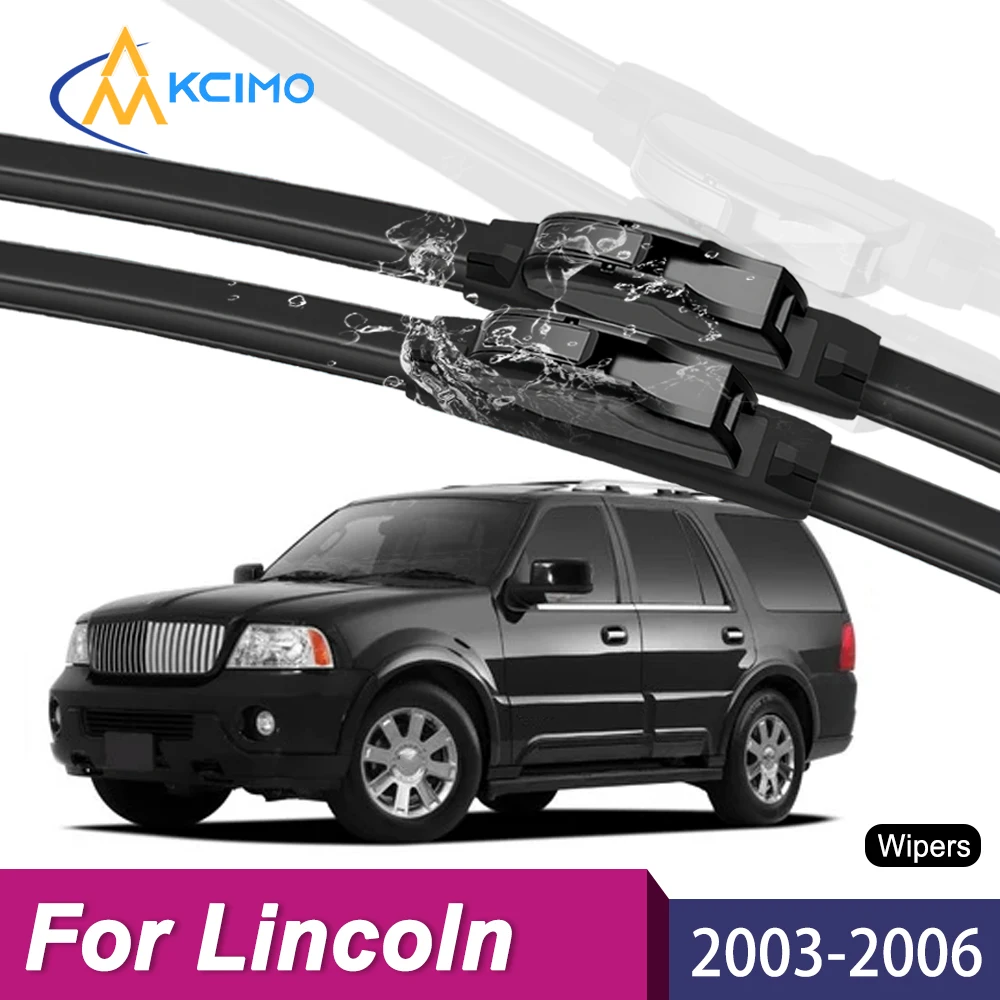 

Premium Hybrid Wiper Blades For Lincoln Navigator U228 2003-2006 Smooth Quiet Front Windshield Wiper Set