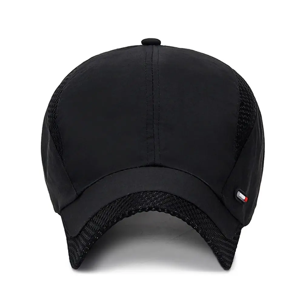 Waterproof Cotton Quick Dry Baseball Cap Sun Hat Mesh Snapback Hats