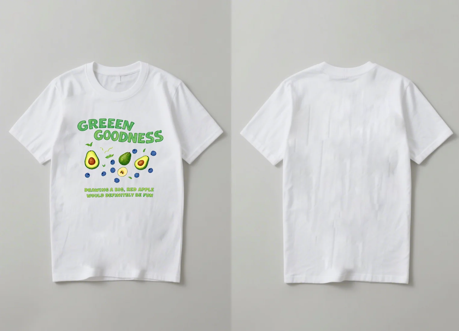 2025 T-shirt a maniche corte con stampa di bacche succose di nuova moda per uomo e donna, top casual girocollo