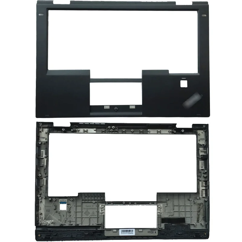 New Original for Lenovo for Thinkpad X1 Yoga 1st Gen Laptop Shell C Cover Palmrest Upper Case Keyboard Bezel with FPR Hole 00JT8