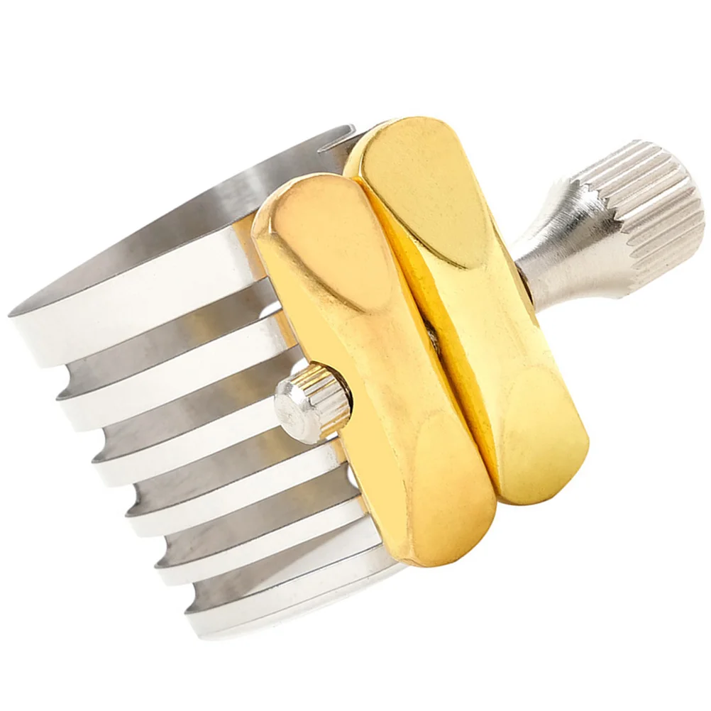 

Saxophone Stainless Steel Clip for Alto Sax Durable Wind Instrument Accessory Replacement Parts Smooth Surface Easy