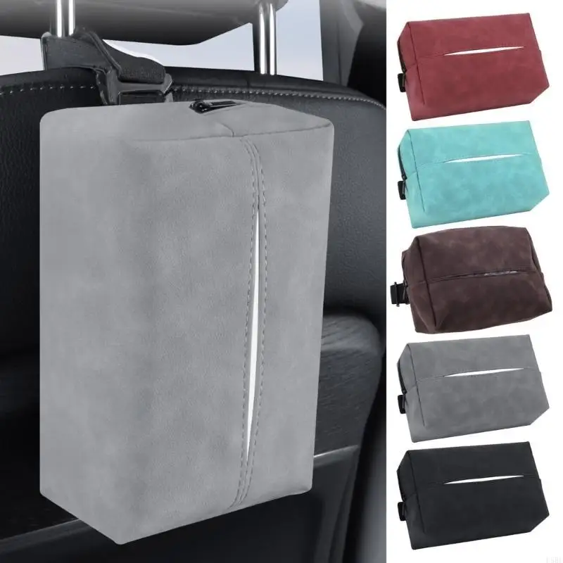 D5BE Car Tissue Holder, Sun-Visor Napkin Holder, Car Mask-Holder for Sun-Visor, Mask-Dispenser for Car Back-Seat view 5