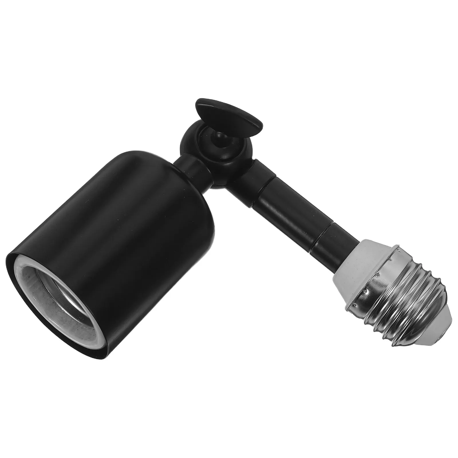 Bendable Light Adapter Ceiling Fan Bulb Socket Extender Wire Holder Extension E27 Adjustable