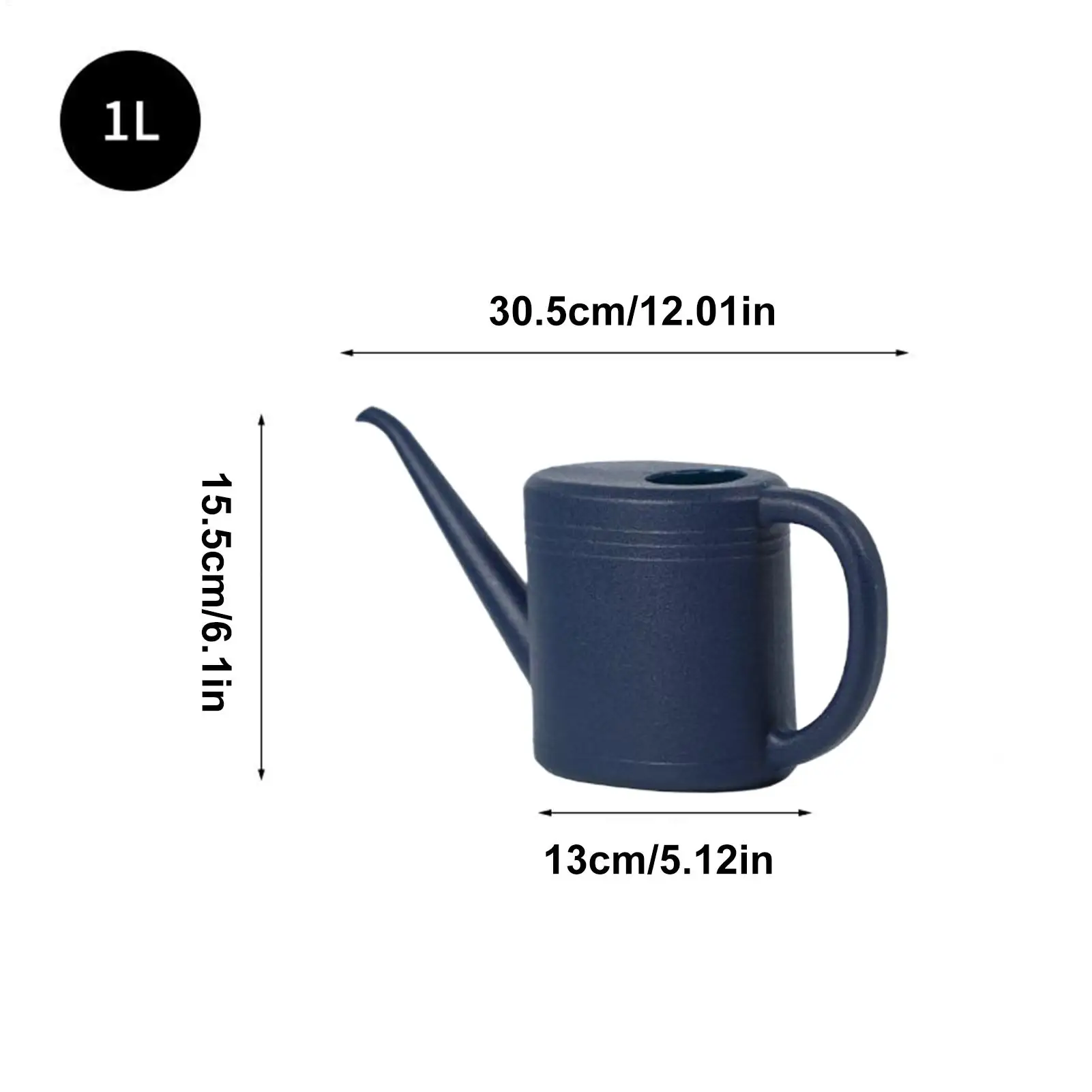 مسقاة النباتات 1L وعاء سقي المحمولة المنزلية شفافة سقي وعاء حديقة سقي وعاء أداة لفناء الشرفة