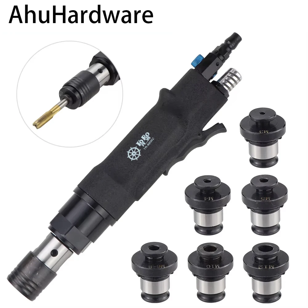 

2025 Straight Pneumatic Tapping Machine Handheld Air Screw Holes Maker Thread Tap Drilling Machine For Threading Common Iron