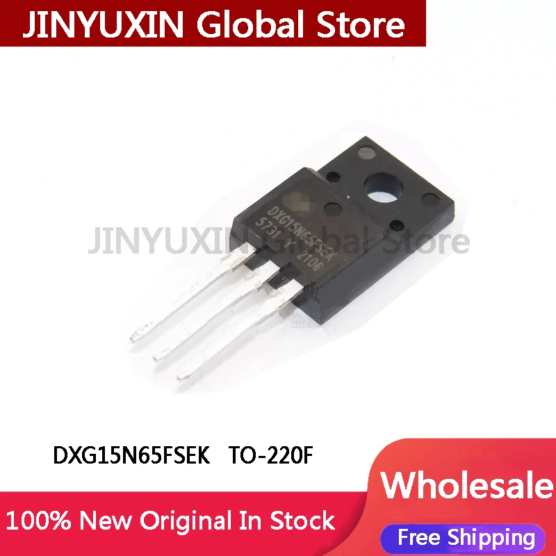 10-100Pcs DXG15N65FSEK  DXG15N65 15N65FSEK TO-220F IC Chip In Stock