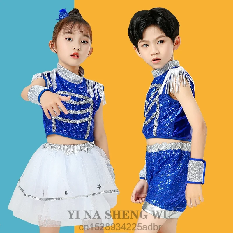 女の子子供スパンコールバレエダンスドレスホルターボールルーム叙情的ジャズダンス衣装ステージパフォーマンスダンススカート衣装