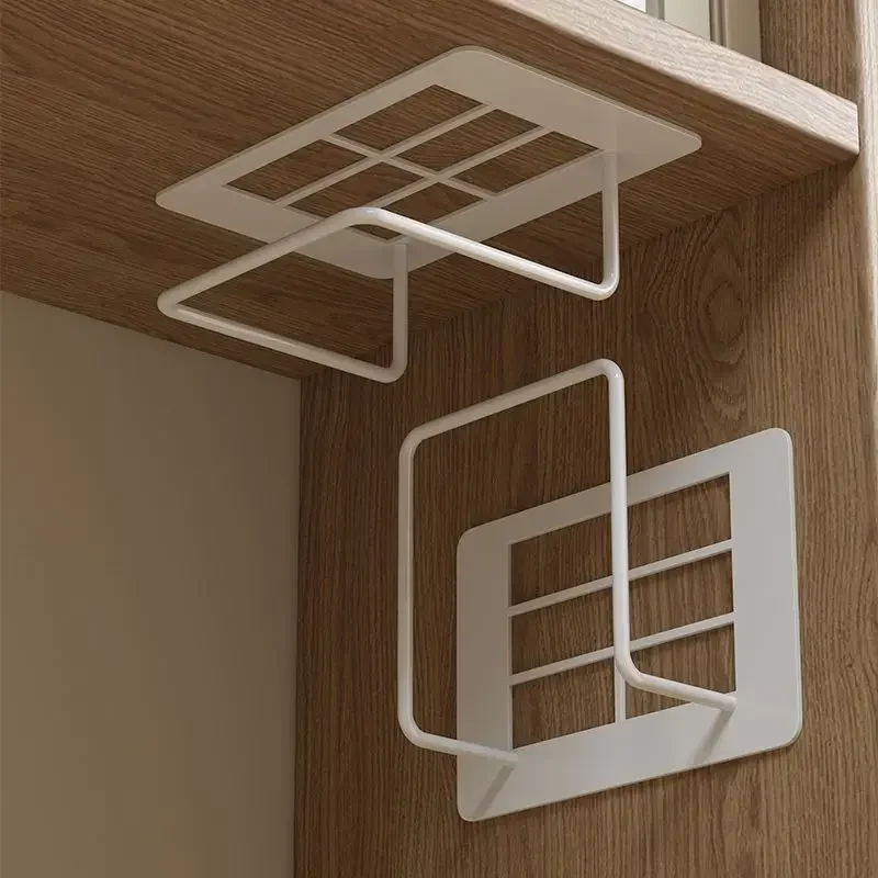 Wandmontierter Router-Ständer mit Kabelmanagement-Design für Aufbewahrungsbox-Halterung und Top-Box, kein Bohren erforderlich, WLAN-Rack,