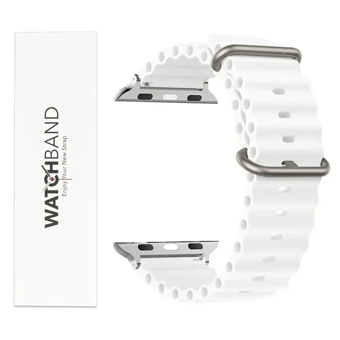 Bracelet dehors en Silicone pour Apple Watch Ultra 1 2 Série 9 SE, 38mm 40mm 41mm 44mm 45mm 49mm 38 40 41 44 45 49mm