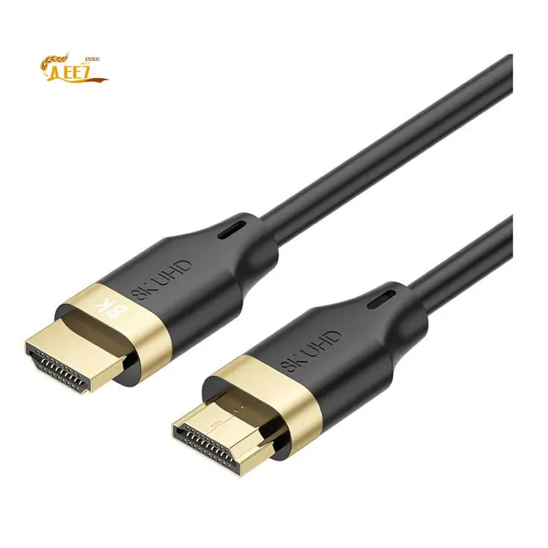 AEE7-8K HD 2.1 Cable 4K120hz 8K 60Hz 48Gbps EARC ARC HDCP Ultra High Speed HDR For RTX Video Cable Laptop Projector HD TV