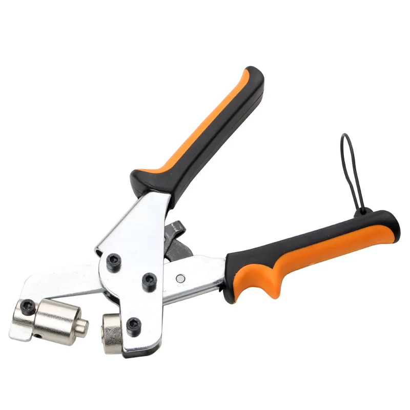 Portable Effortless Handheld Installation Eyelets Button Pliers Leather Rivet Buckle Stainless Steel Eyelets Hole Hand Tools