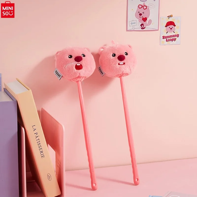 

Miniso Kawaii Loopy серии мультфильм Плюшевый массаж аниме Девочка Сердце милое Расслабление бьет меридианы бьет спину