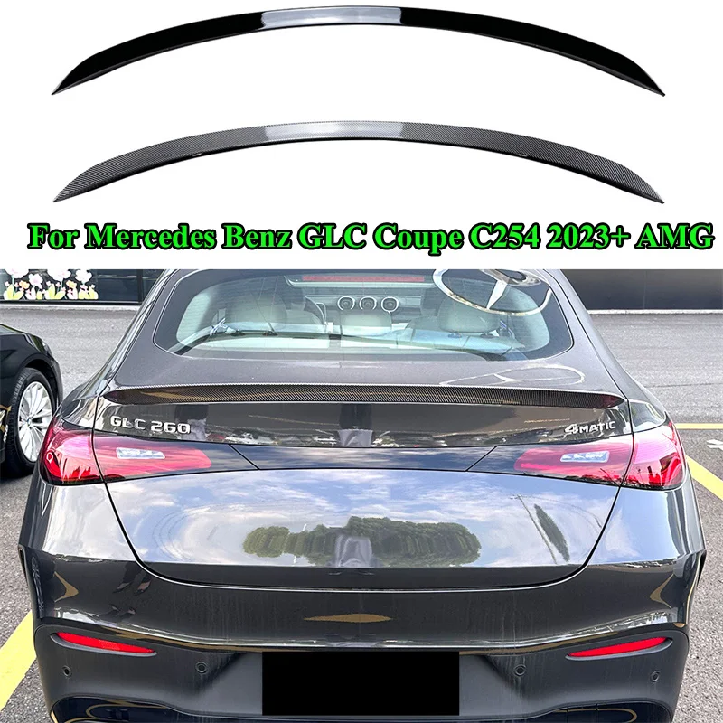 

Rear roof Trunk top Spoiler Wing Tail Trunk Lip For Mercedes Benz GLC Coupe C254 2023+ AMG Tail Tailgate Splitter Lip Spoilers