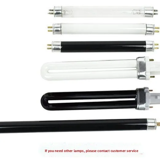 Discriminator, Lamp Tube Consumables Purple Light Money Detector 4w 6w 9w White Light Purple Long Wave and Short Wave