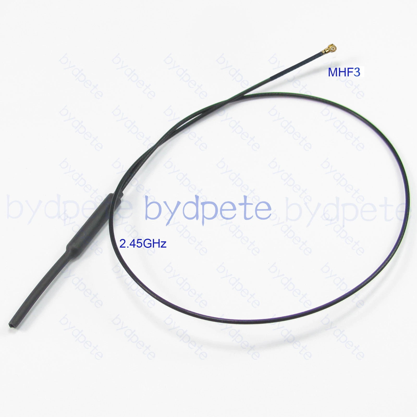 IPX3 MHF III MHF3 أنثى RF081 ضفيرة 2G4 2400MHz 2.4G هوائي 2.45G 2450MHz ANT bydpete BPANT2G4MFH3TB001