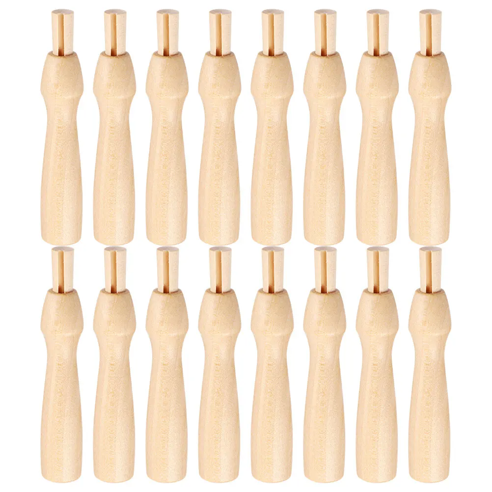 

16 Pcs Felting Needle Tools Comfortable Wooden Handle Kit for Wool Crafts DIY Projects Sturdy Practical Long Using Time