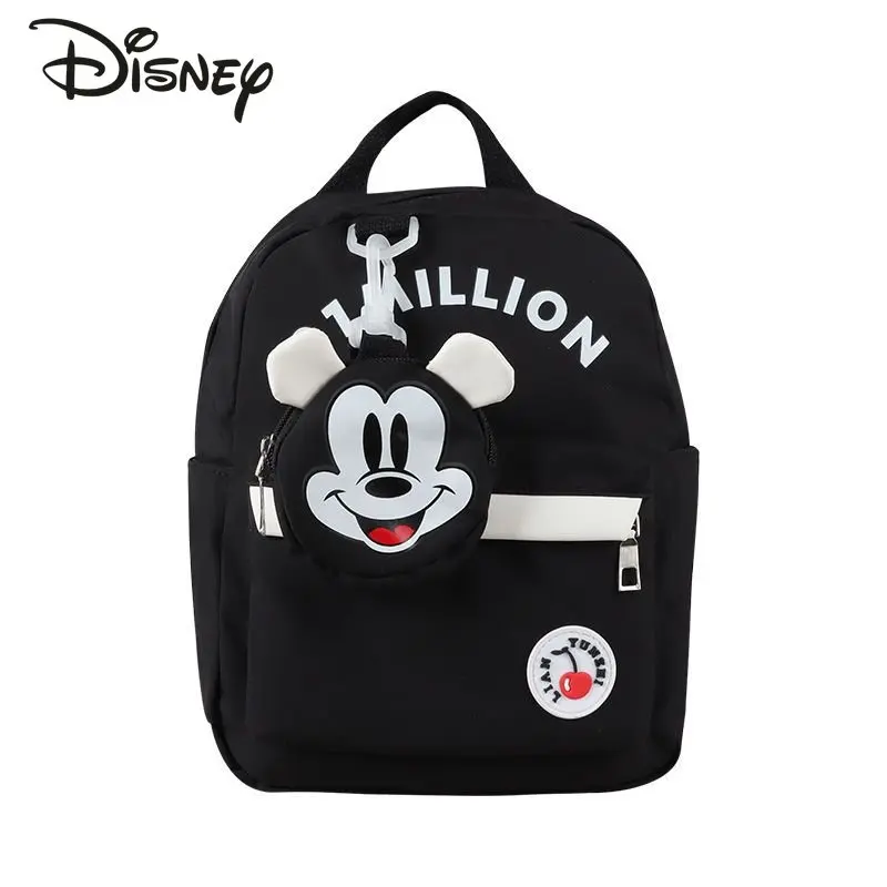 Disney Mickey New Fashion Mochila Infantil Cartoon Grande Capacidade Mochila Estudantil Mochila Casual Versátil de Alta Qualidade