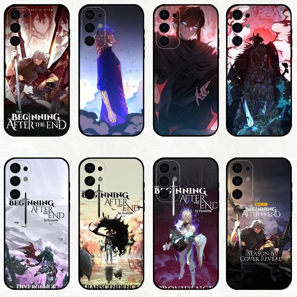 حافظة هاتف T-The B-Beginning بعد نهاية لهاتف سامسونج S25، S24، S23، S22، S21، S20، Plus، Fe، Lite، غطاء أسود آخر