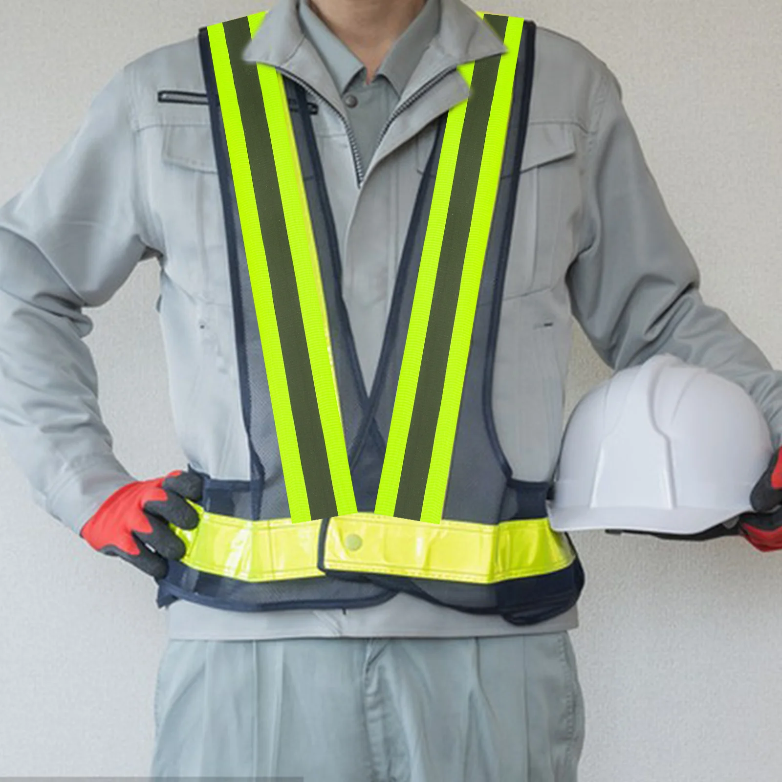 1 Roll Reflective Safety Tape Waterproof Durable For Outdoor Clothing Bikes Steps Warning Strips Night Use Caution Reflective