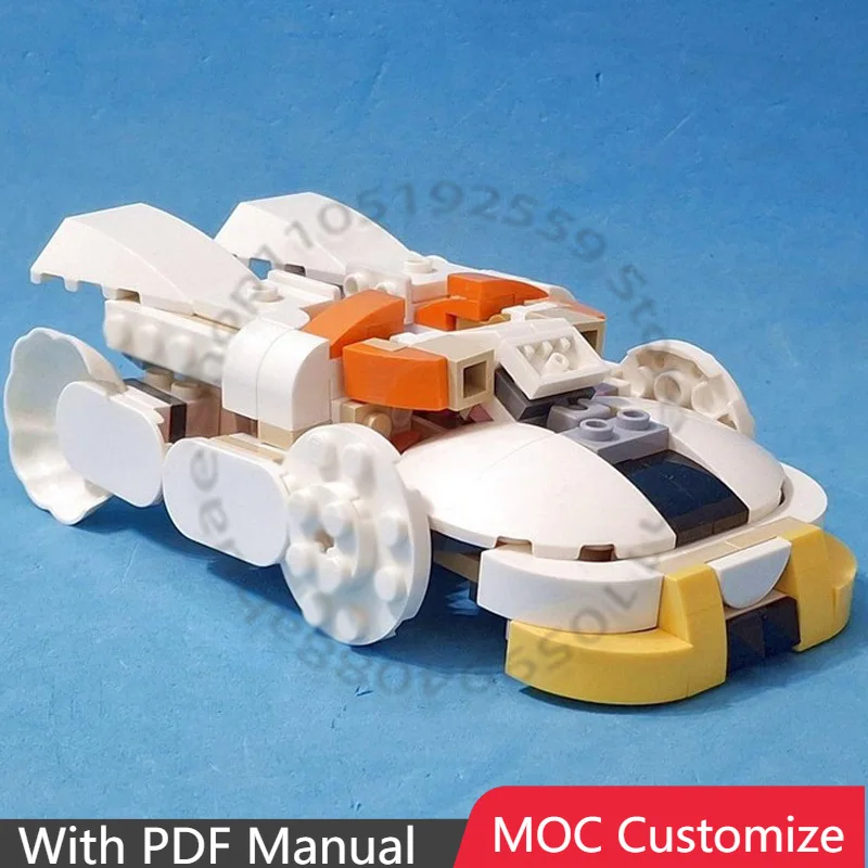 

180 PCS Customize Jazz using Creator 31133: White Rabbit MOC Customize Modular Building Block Creative DIY Boy Assembly Toy Gift