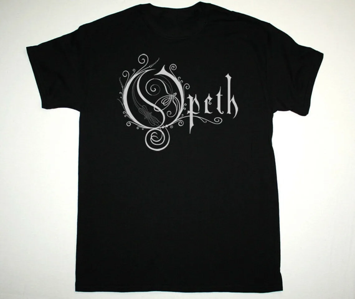 Popular Opeth Logo T-Shirt Short Sleeve Black Cotton Men All Size S to 5XL BE911