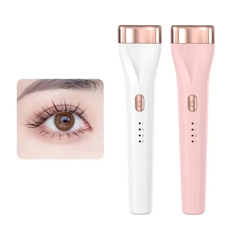 5D Electric Eyelash Curler 3 Heating Modes Eyelash Curler Rechargeable Handheld Heater Long Lasting Makeup Tool for Girl Women