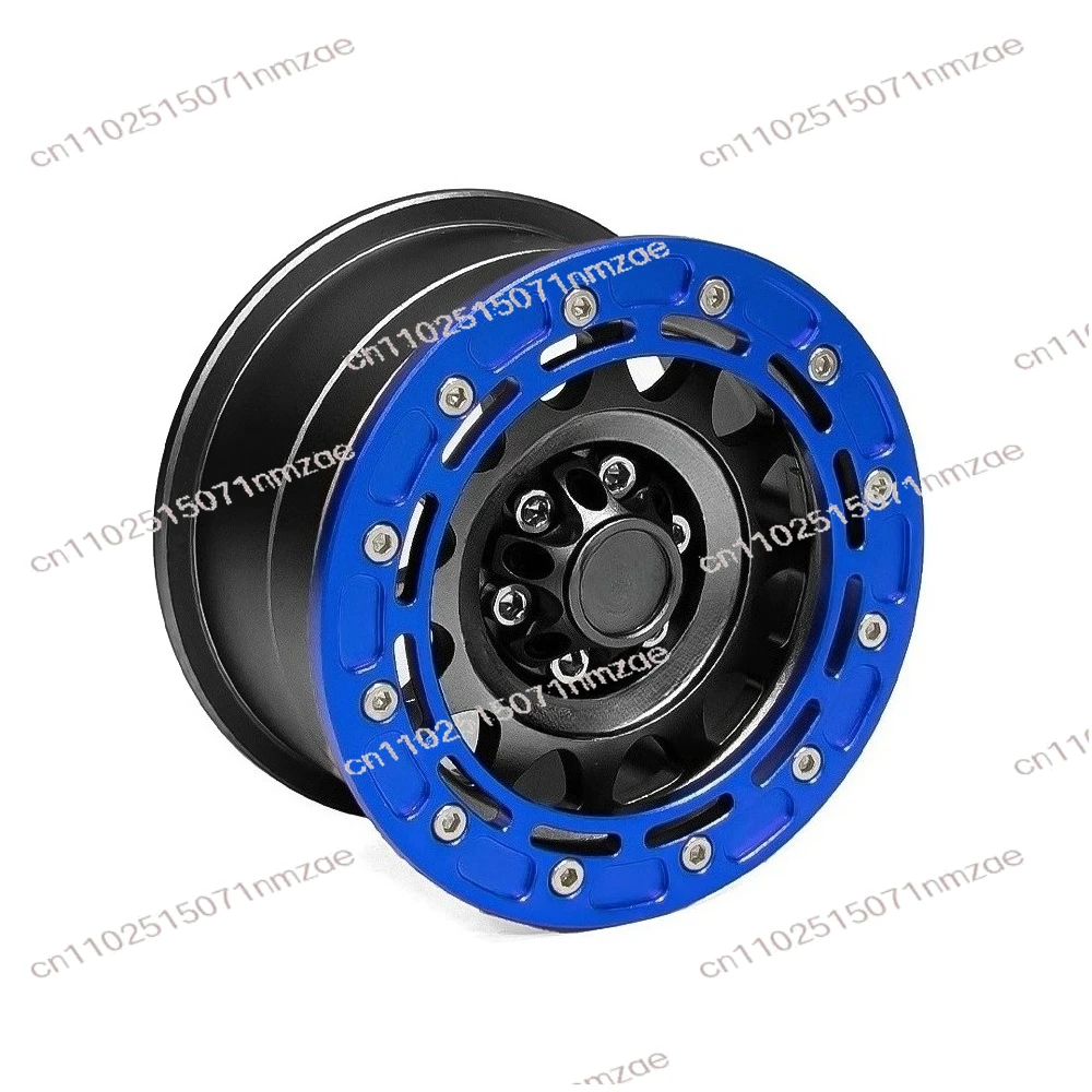 

2.2 Inch Metal Wheel Rims with Pressure Plate - Universal for 1/8 1/10 Scale Crawler (YK4082 H8H Compatible) Tire Accessories