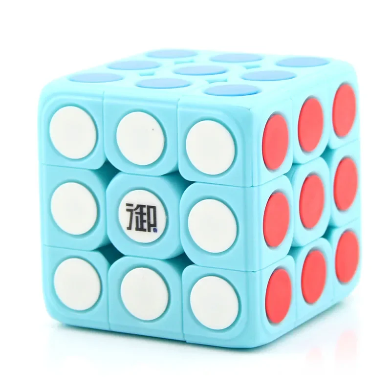 YJ YuMo cercle point 3x3x3 Cube magique 3x3 vitesses Puzzle torsadé casse-tête Intelligence stimulante jouets éducatifs pour les enfants