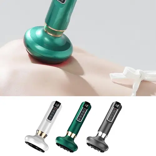 Imagen 2 del producto Gran oferta, masajeador anticelulítico, masajeador de celulitis de mano, compresa caliente, masajeador eléctrico con ventosa para adelgazar el cuerpo de las piernas