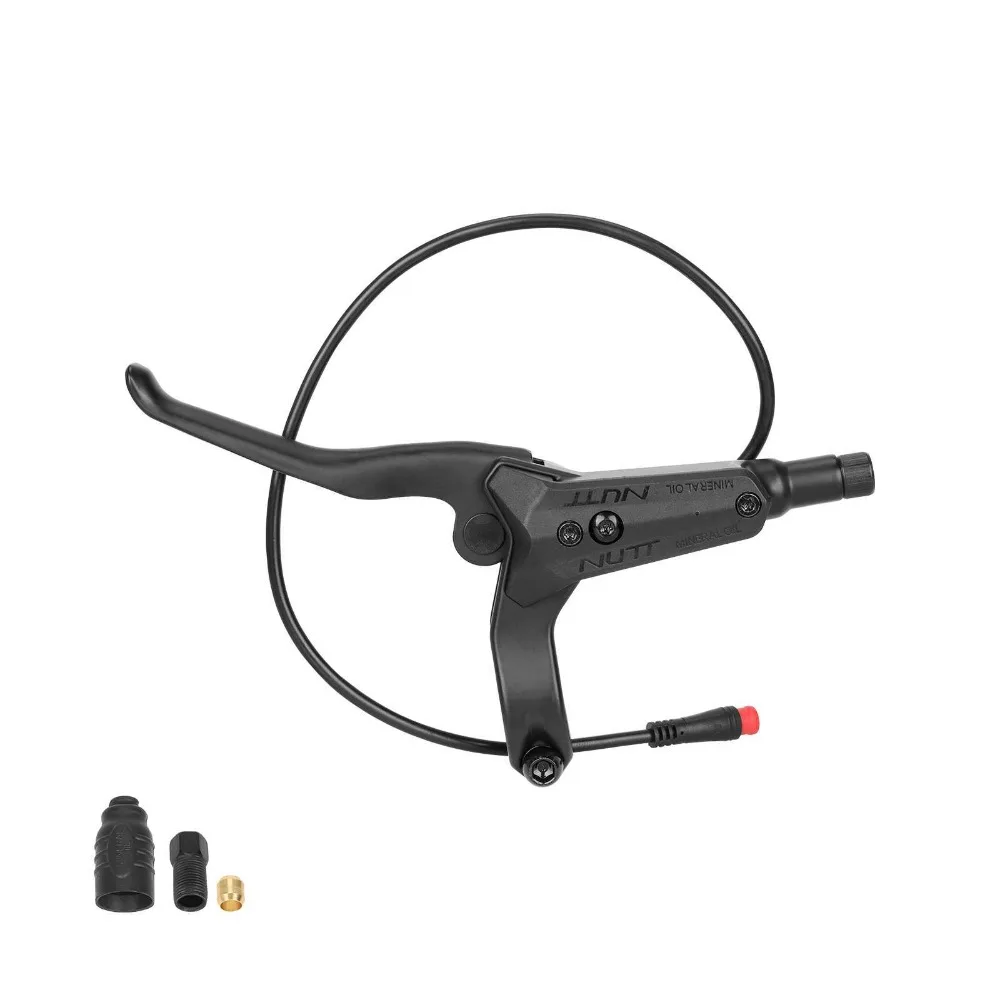 

4 Piston Y-5 Electric E-Bike Scooter Disc Brake Hydraulic for NUTT Bicycle F160mm R140mm Rotor E-Scooter Replacement Parts