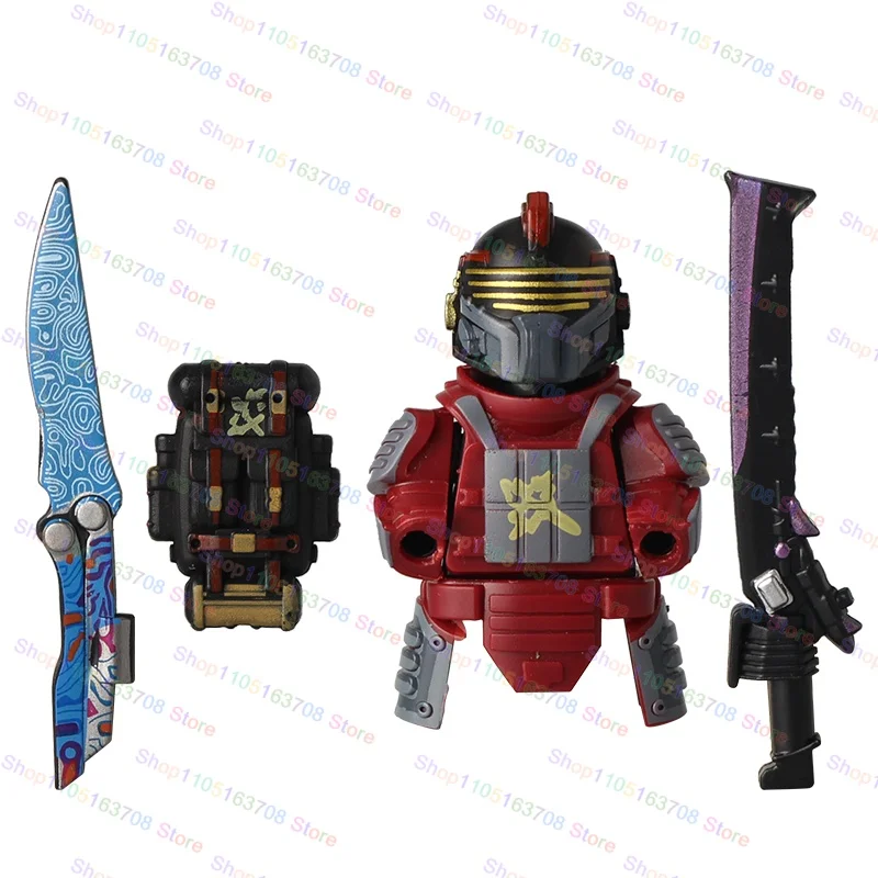 Juego caliente escudo de bloques de construcción Black Hawk montaje de bloques de construcción figura de acción de dibujos animados juguete de modelos coleccionables regalo