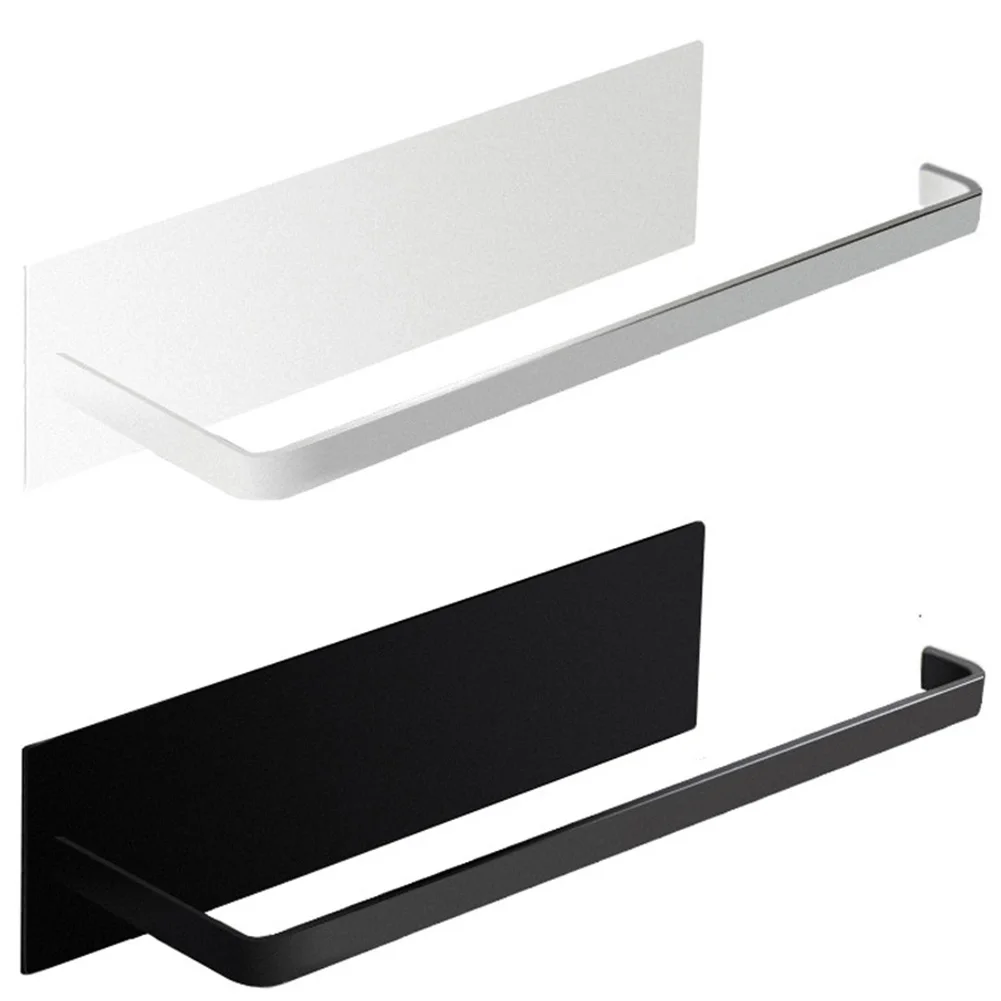 

Magnetic Paper Towel Holder Paper Towel Rack Wall Mount Toilet Paper Roll Holder Punch Free Towel Bar Rack for Kitchen Bathroom