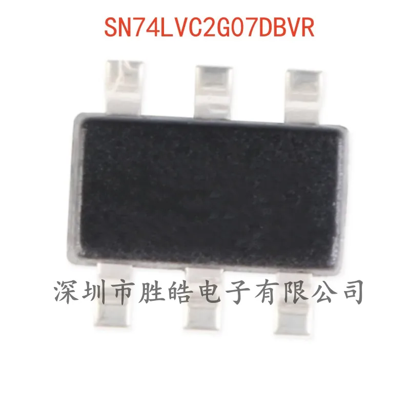 

(5PCS) NEW SN74LVC2G07DBVR 74LVC2G07 Drain Open Output Dual Buffer Chip SOT-23-6 SN74LVC2G07 Integrated Circuit