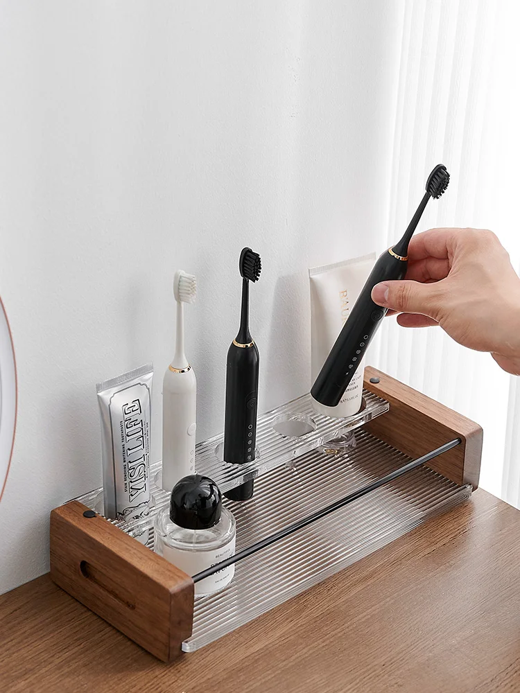 Electric toothbrush rack toilet washstand toothbrush