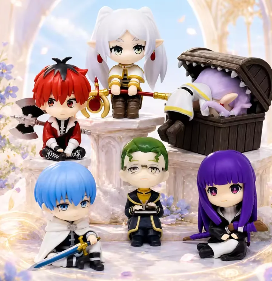 

2026 New Frieren: Beyond Journey's End 7.5cm Anime Figures Frieren Himmel Action Figure Cute Anime Figure Ornaments Collection